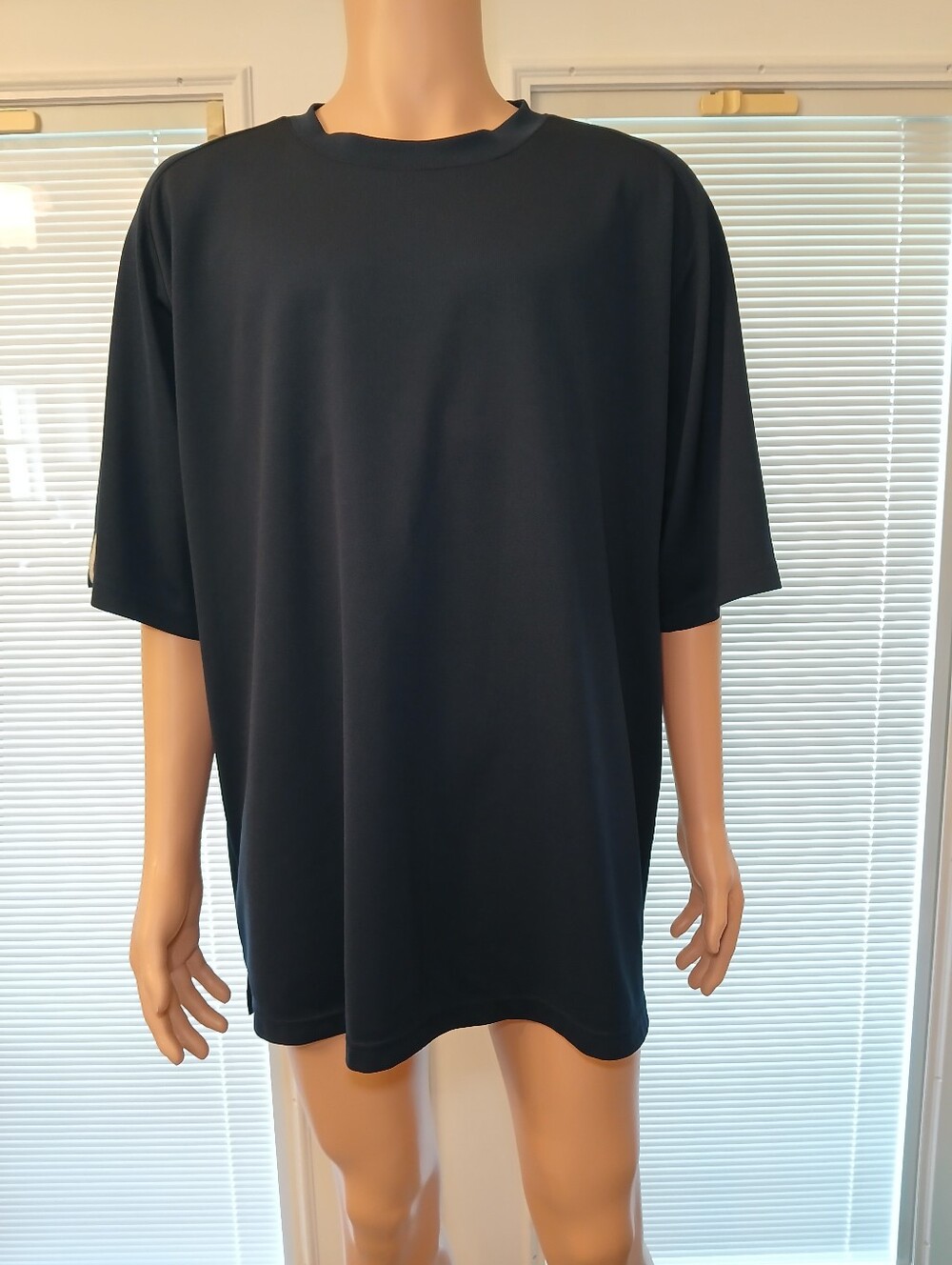adidas Navy Blue Short-Sleeve Crewneck Tee